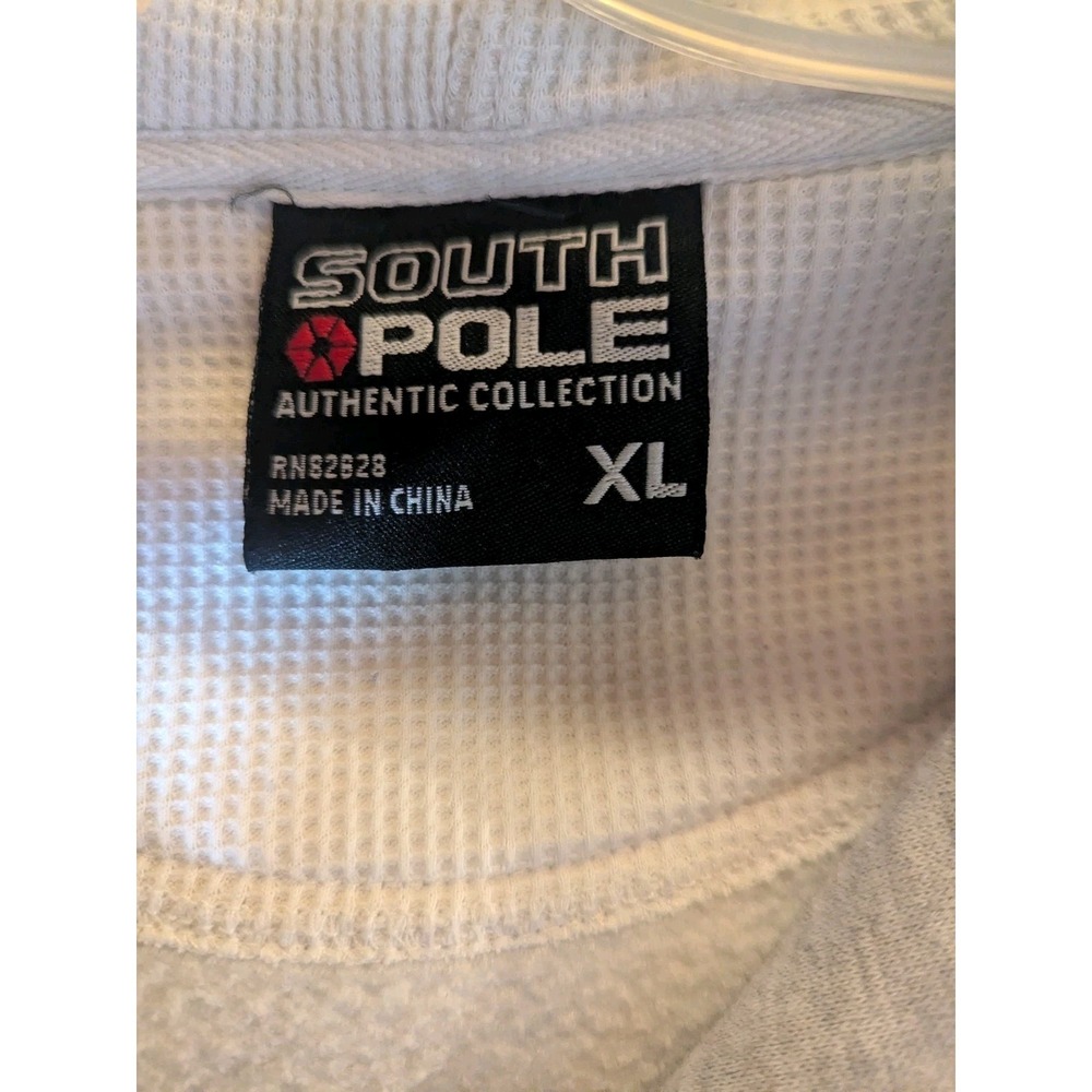Southpole Y2K Men's Hoodie Zip & snap Sz XL VTG Sweater Skater Streetwear Active - Picture 4 of 11